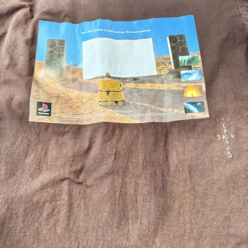 [BUNJANG] Stray Kids Scott Playstation Merch XL T-Shirt / 스캇 플레이스테이션 머천 반팔 xl 팝니다