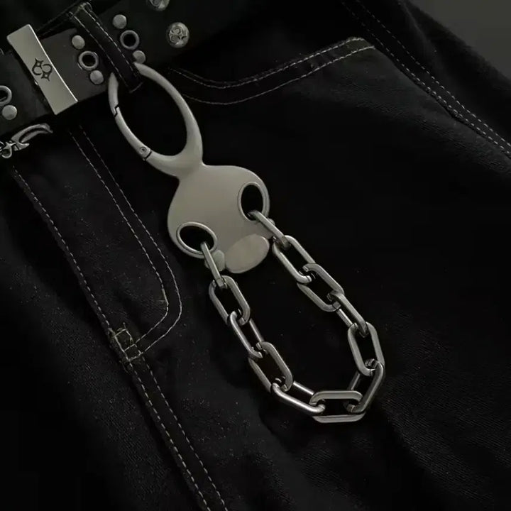 [BUNJANG] Heavy Steel Chain Keyring / 헤비 스틸 체인 키링