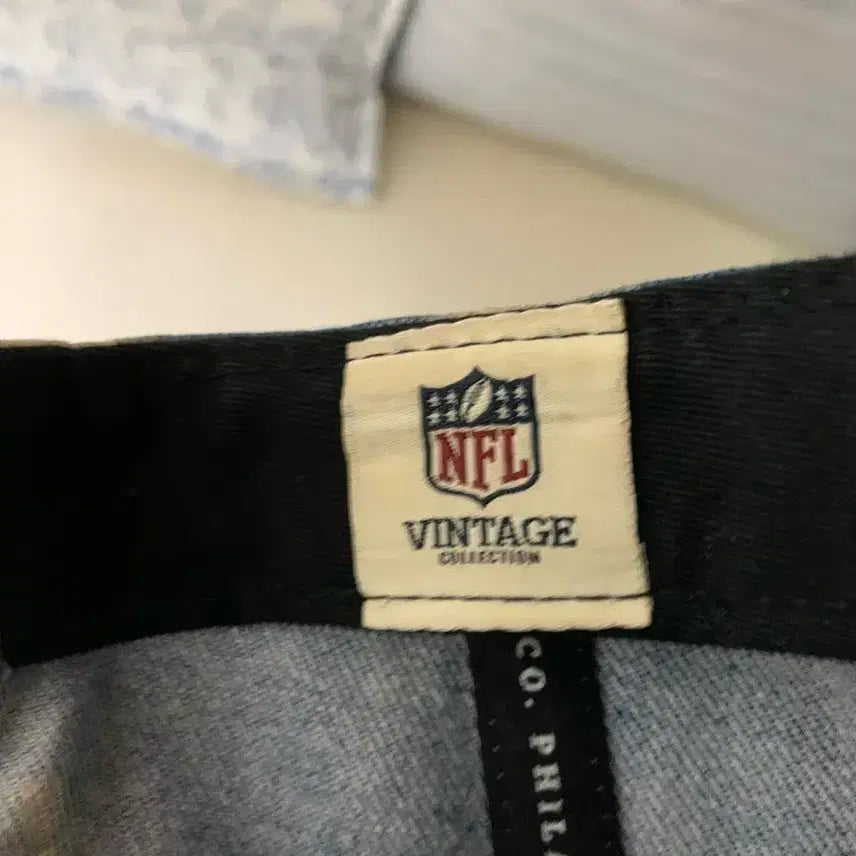 [BUNJANG] Mitchell & Ness Raiders Vintage Denim Ball Cap / 미첼앤네스 레이더스 빈티지 데님 볼캡