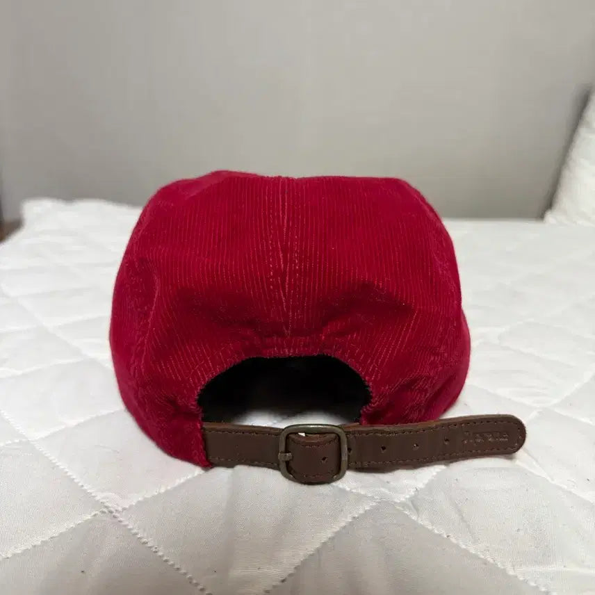 [BUNJANG] Supreme Corduroy Camp Cap Burgundy / 슈프림 코듀로이 캠프캡 버건디