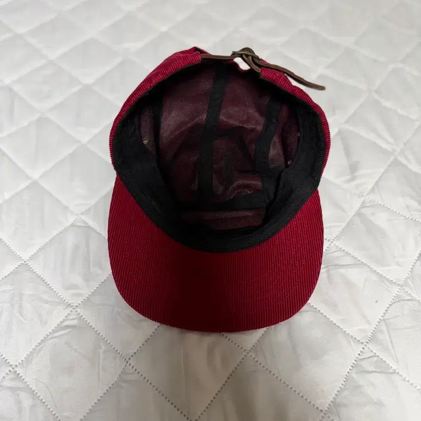 [BUNJANG] Supreme Corduroy Camp Cap Burgundy / 슈프림 코듀로이 캠프캡 버건디