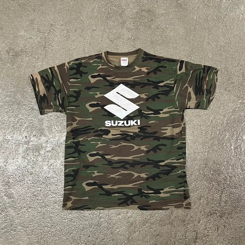 [SOLD OUT] 빈티지 스즈키 카모 티셔츠(100)