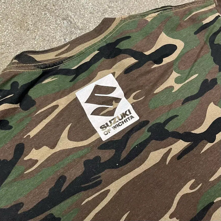 [SOLD OUT] 빈티지 스즈키 카모 티셔츠(100)