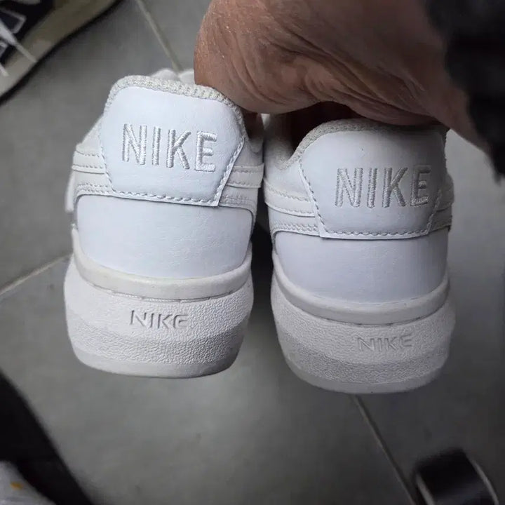 [BUNJANG] Nike Air Force All White Sneakers 230mm / 나이키 에어포스 올백 운동화230