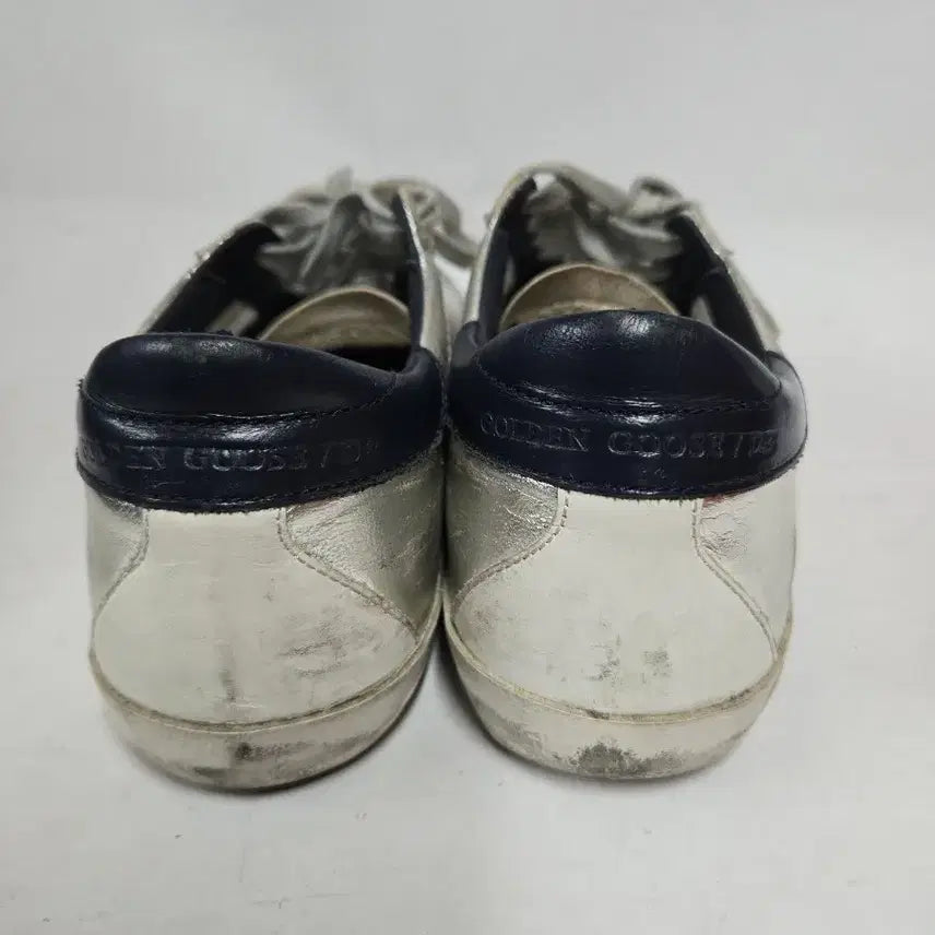 [BUNJANG] Golden Goose GGBD/SSTAR Silver Sneakers (225mm) / 골든구스 GGBD/SSTAR 실버 스니커즈35 225mm