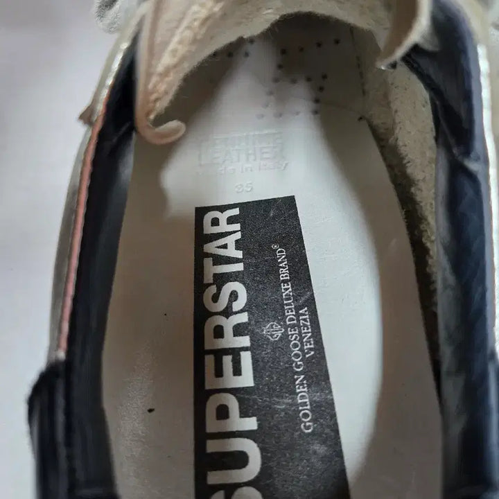 [BUNJANG] Golden Goose GGBD/SSTAR Silver Sneakers (225mm) / 골든구스 GGBD/SSTAR 실버 스니커즈35 225mm