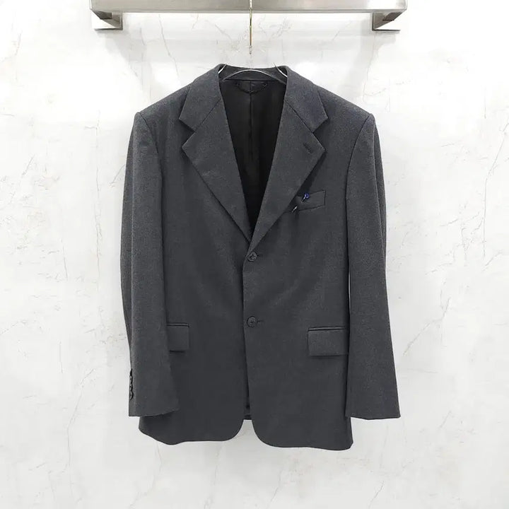 [BUNJANG] Louis Vuitton Hook Cashmere Single Breasted Blazer Jacket 46 / 46 / 루이비통 후크 캐시미어 싱글 브레스트 블레이저 자켓 1A8WRJ