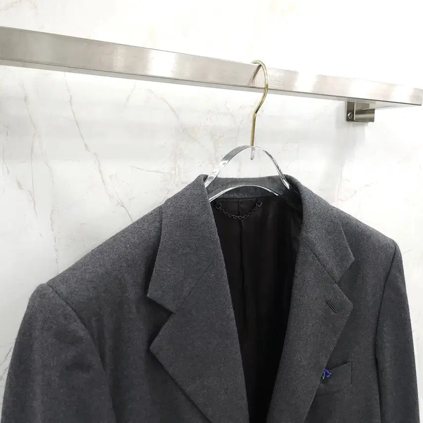[BUNJANG] Louis Vuitton Hook Cashmere Single Breasted Blazer Jacket 46 / 46 / 루이비통 후크 캐시미어 싱글 브레스트 블레이저 자켓 1A8WRJ