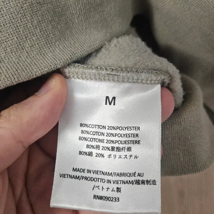 [BUNJANG] Essentials Pistachio Pullover Hoodie M / 정품 에센셀 풀오버 후드 피스타치오 M