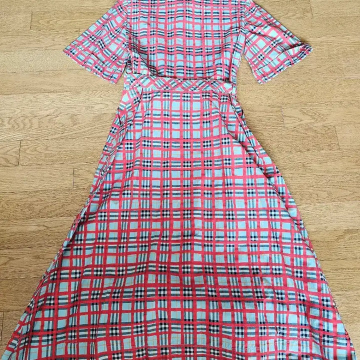 [BUNJANG] Burberry Check Cotton Shirt Dress / (새상품) 버버리 체크 코튼 셔츠원피스