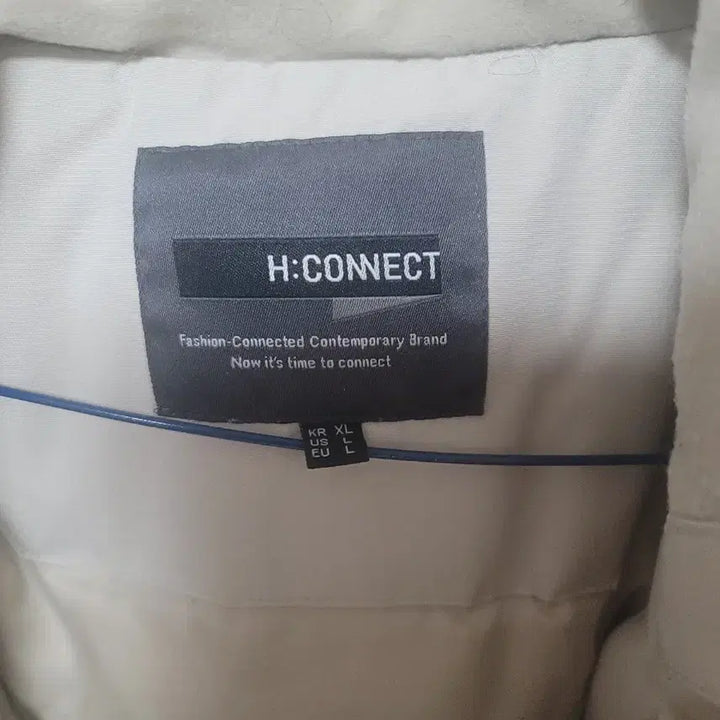 [BUNJANG] H:CONNECT Ivory Padding XL / H:CONNECT 아이보리 패딩 XL