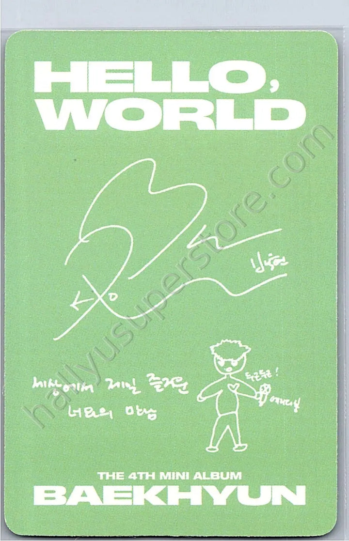EXO - Baekhyun - Hello, World