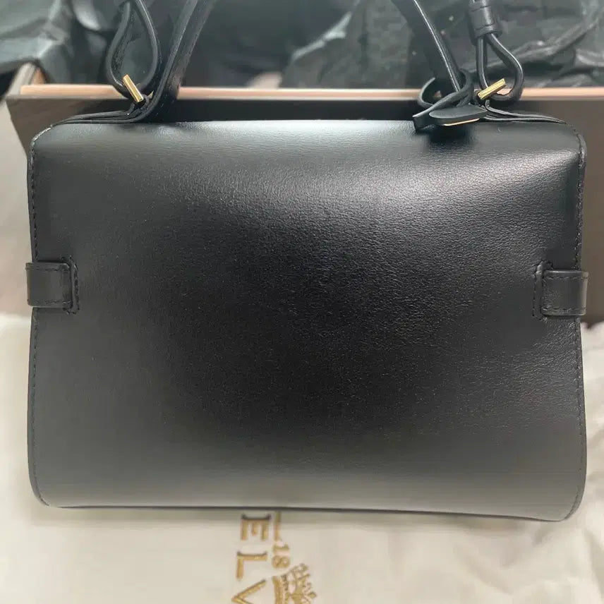 [BUNJANG] Delvaux Tempete Black/Silver PM Bag / Delvaux 델보 탕페트 블랙/실버 pm사이즈