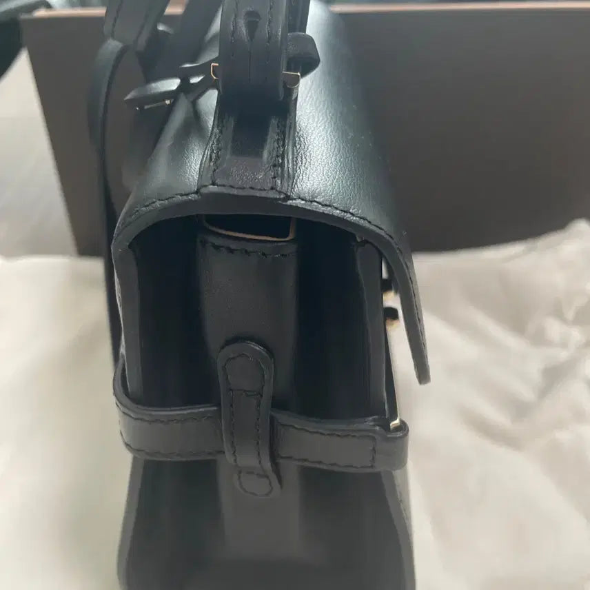 [BUNJANG] Delvaux Tempete Black/Silver PM Bag / Delvaux 델보 탕페트 블랙/실버 pm사이즈