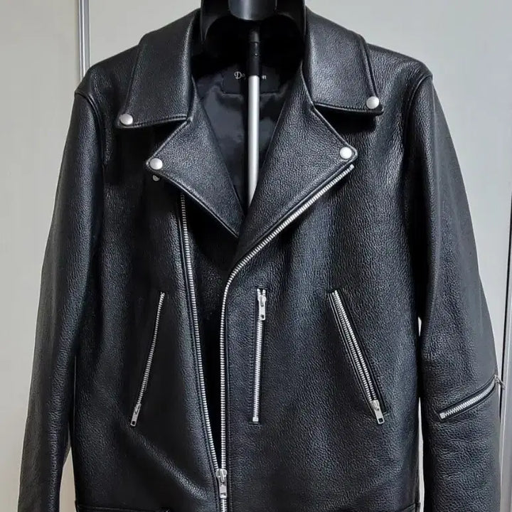[BUNJANG] Leather Rider Jacket / 가죽 라이더 자켓
