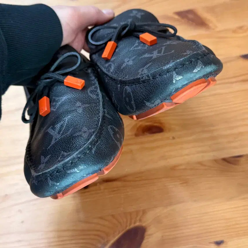 [BUNJANG] Louis Vuitton Eclipse Driver Men's Moccasin Shoes (Size 6) / 루이비통 정품 이클립스 드라이버 남성 모카신 구두 6사이즈