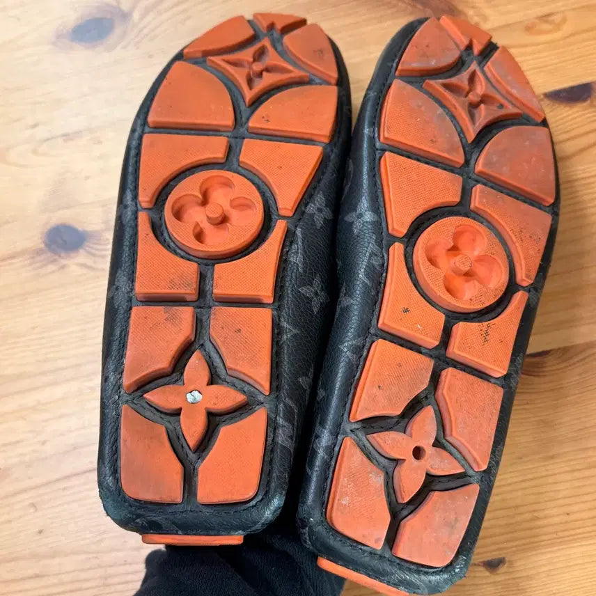 [BUNJANG] Louis Vuitton Eclipse Driver Men's Moccasin Shoes (Size 6) / 루이비통 정품 이클립스 드라이버 남성 모카신 구두 6사이즈