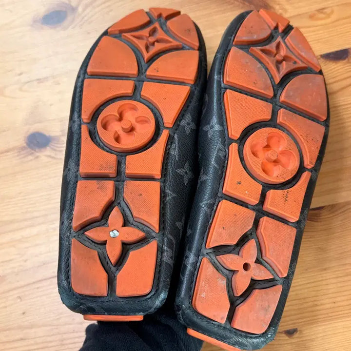 [BUNJANG] Louis Vuitton Eclipse Driver Men's Moccasin Shoes (Size 6) / 루이비통 정품 이클립스 드라이버 남성 모카신 구두 6사이즈