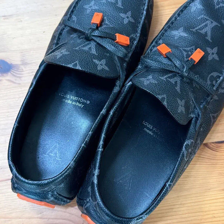 [BUNJANG] Louis Vuitton Eclipse Driver Men's Moccasin Shoes (Size 6) / 루이비통 정품 이클립스 드라이버 남성 모카신 구두 6사이즈