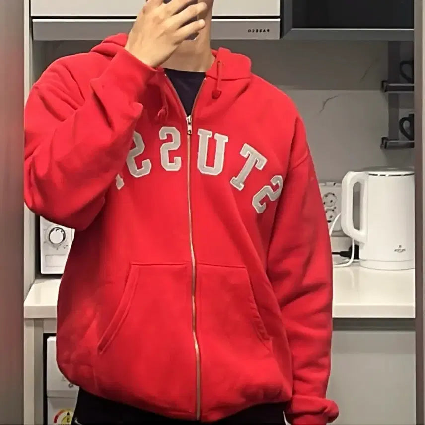 [BUNJANG] Stussy 90s Hoodie Zip-up / 90s 스투시 후드집업