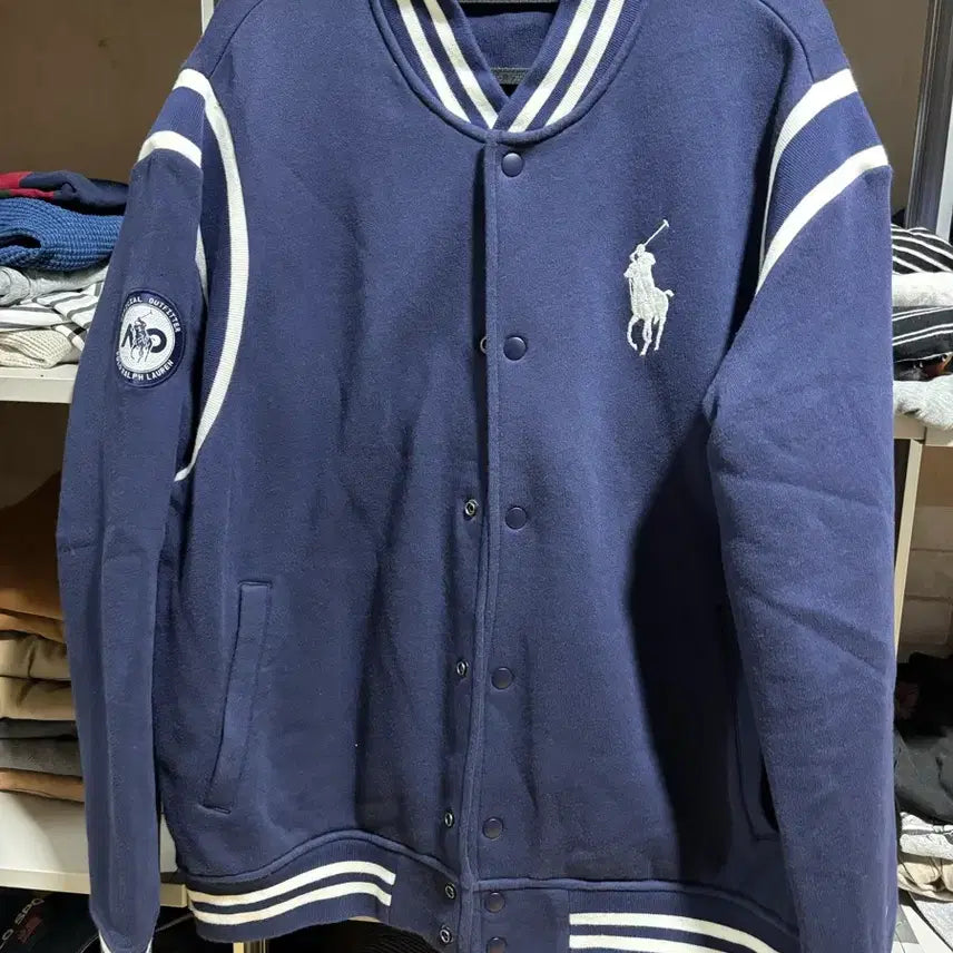 [BUNJANG] Polo Australia Open Varsity Jacket / 폴로 호주오픈 바시티자켓 팝니다 L