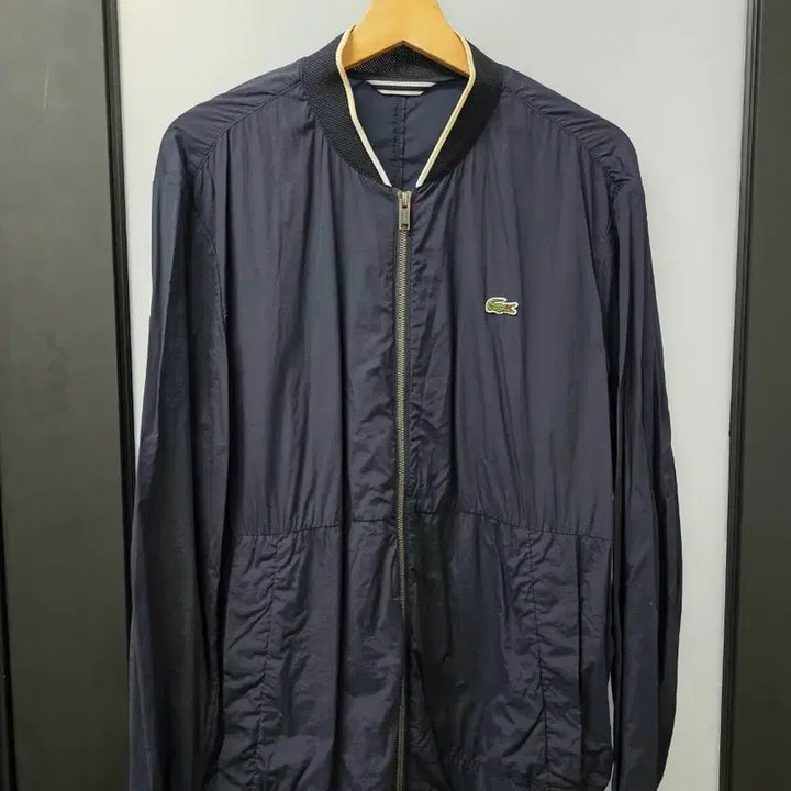 [BUNJANG] Lacoste Windbreaker Zip Jacket / 라코스테 바람막이 집업자켓