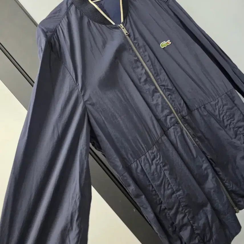 [BUNJANG] Lacoste Windbreaker Zip Jacket / 라코스테 바람막이 집업자켓