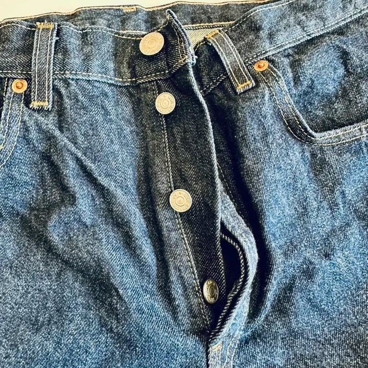 [BUNJANG] LVC 66466 Jeans, Rinsed, Size 32, Mint / LVC 66501 커스터마이즈드 린스 32사이즈 신품급 원워시