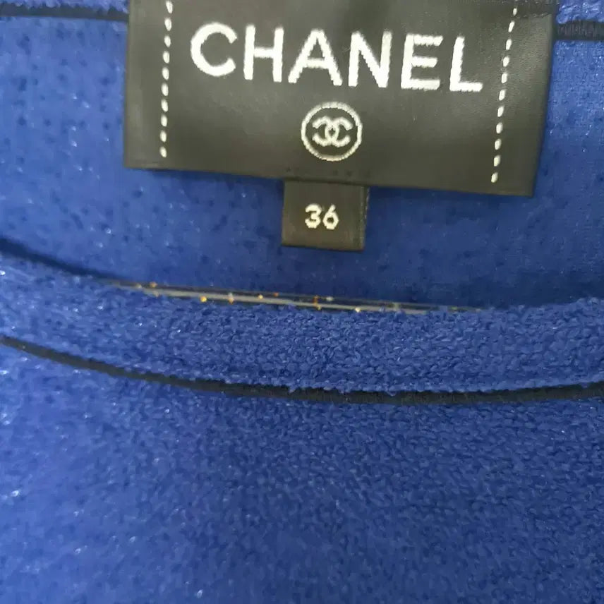 [BUNJANG] Chanel La Pausa T-shirt / 샤넬 La Pausa 반팔 티셔츠 블루ㅡ정품