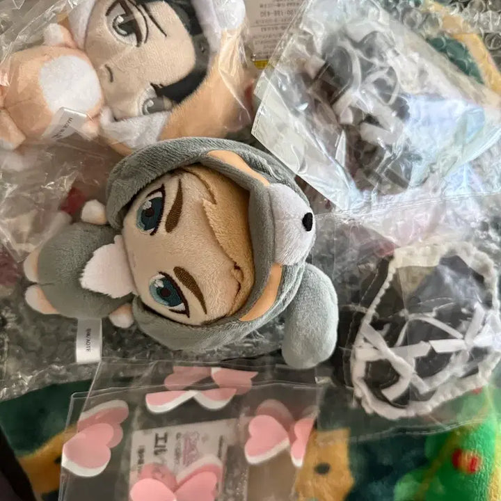 [BUNJANG] Attack on Titan Papielu & Papiri Bundle Set / 진격의거인 인형 파피에루 파피리 일괄 양도