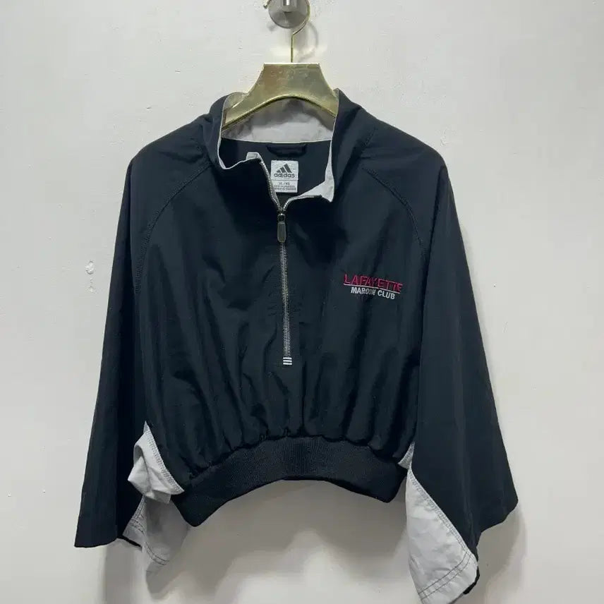 [SOLD OUT] 아디다스 라파예트 바람막이 블랙 XL 크롭 칠부
