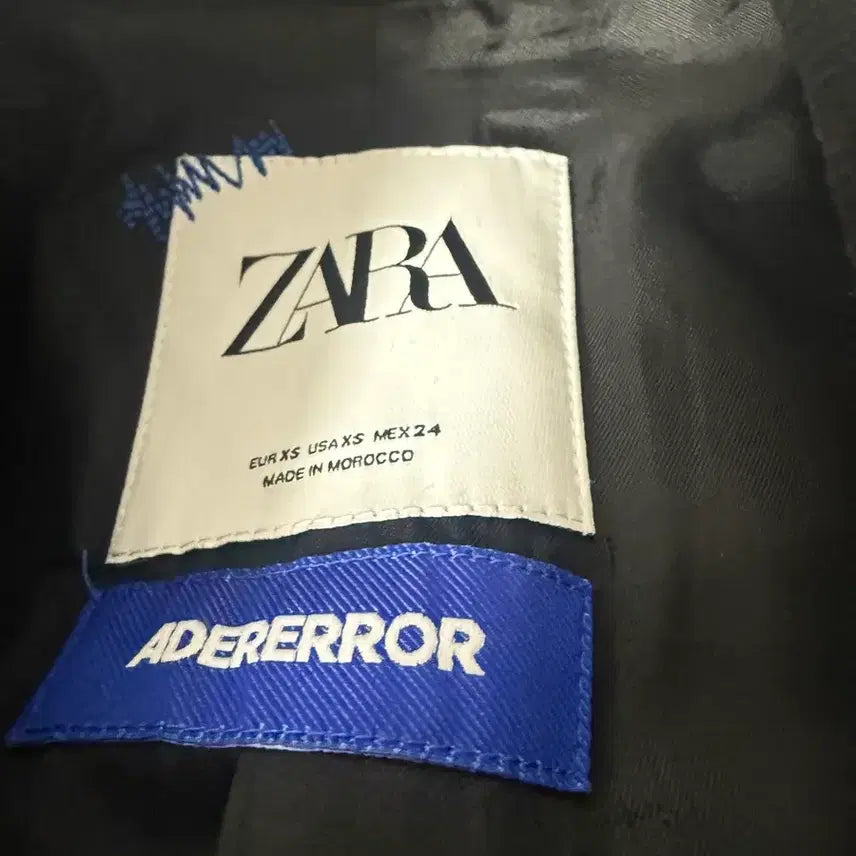 [BUNJANG] ZARA x ADERERROR Wool Blend Oversized Coat / 자라 아더에러 울 블렌드 오버사이즈 코트 블랙 xs