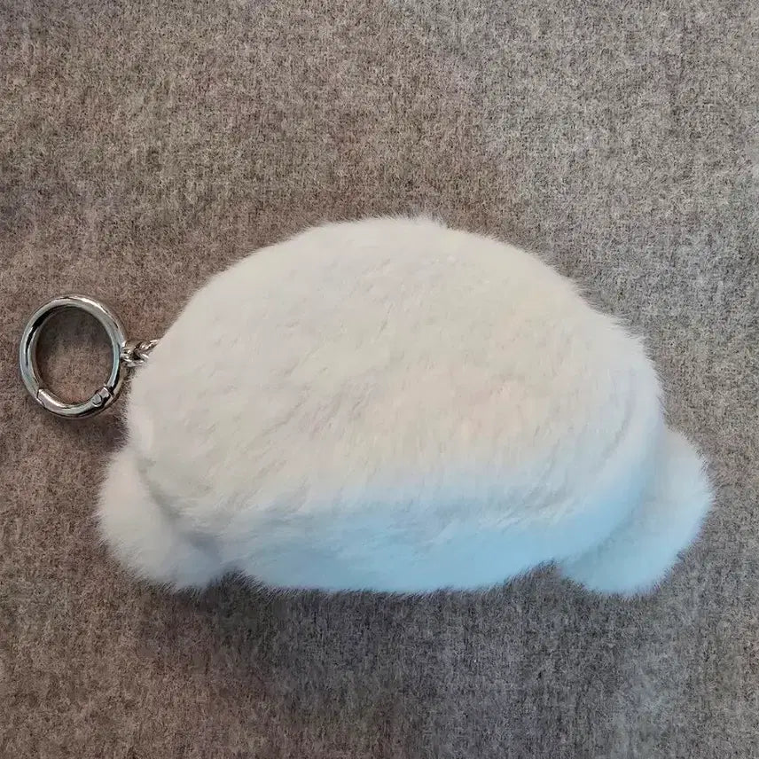 [BUNJANG] Sanrio Cinnamoroll Monotone Mini Pouch Keyring / 산리오 시나모롤 모노톤 미니파우치 키링
