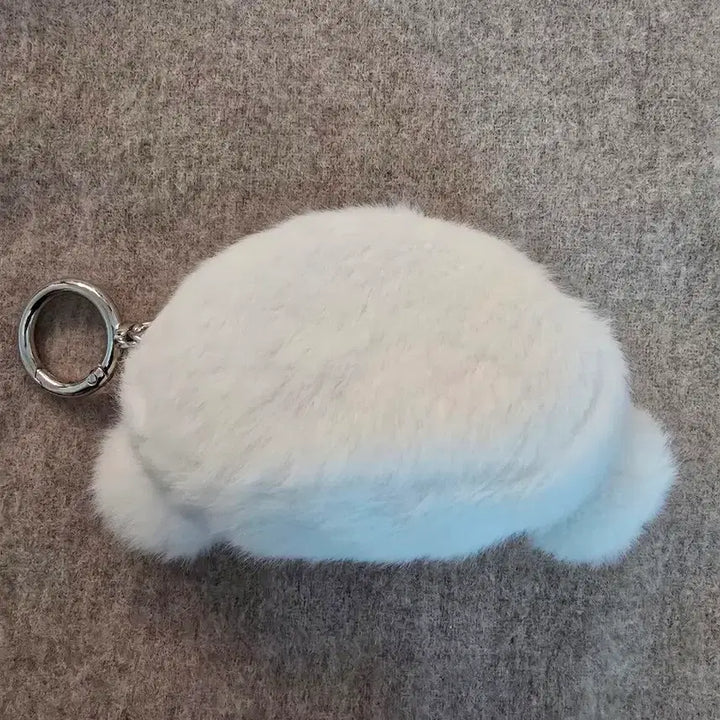 [BUNJANG] Sanrio Cinnamoroll Monotone Mini Pouch Keyring / 산리오 시나모롤 모노톤 미니파우치 키링
