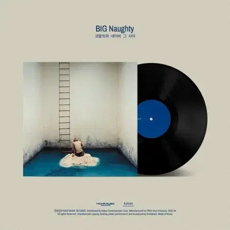 [BUNJANG] BIG Naughty (Seo Dong-hyun) Cobalt and Navy Between Us Signed LP (Sealed) / (미개봉LP) BIG Naughty (서동현)  코발트와 네이비 그 사이