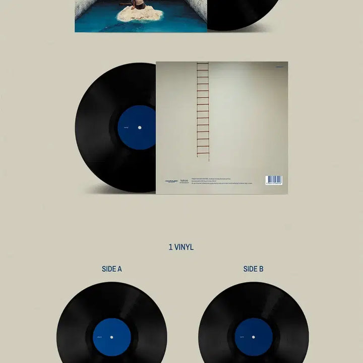 [BUNJANG] BIG Naughty (Seo Dong-hyun) Cobalt and Navy Between Us Signed LP (Sealed) / (미개봉LP) BIG Naughty (서동현)  코발트와 네이비 그 사이
