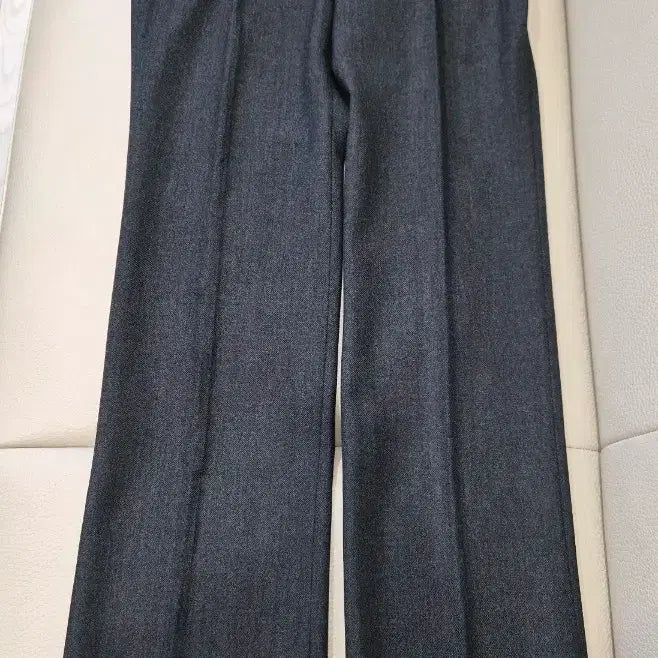 [BUNJANG] Prada Women's Wide Slacks Belted Trousers / PRADA 프라다 정품 여성 벨트 와이드 슬랙스