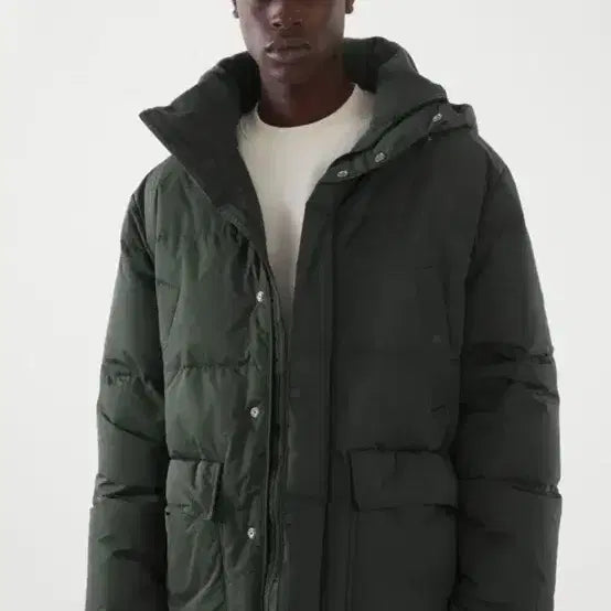 [BUNJANG] COS Hooded Puffer Jacket / COS 코스 리다운 후디드 푸퍼 재킷 M