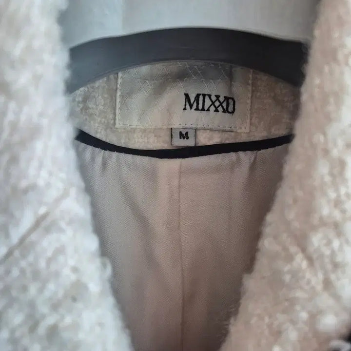 [BUNJANG] Ivory Tweed Double Coat / 아이보리 트위드 자켓 트위드 더블 코트