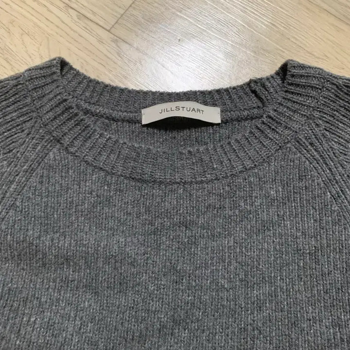 [BUNJANG] Jill Stuart Cashmere Blend Ribbed Knit Mini Dress / 질스튜어트 캐시미어,모혼방 골지니트원피스