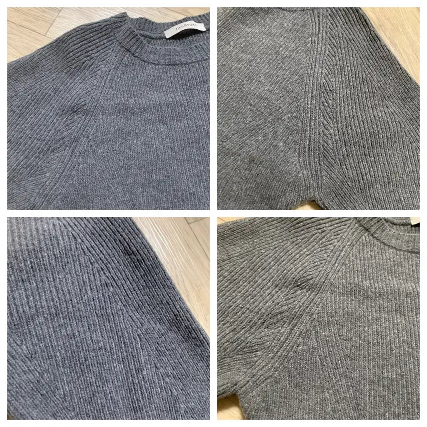 [BUNJANG] Jill Stuart Cashmere Blend Ribbed Knit Mini Dress / 질스튜어트 캐시미어,모혼방 골지니트원피스