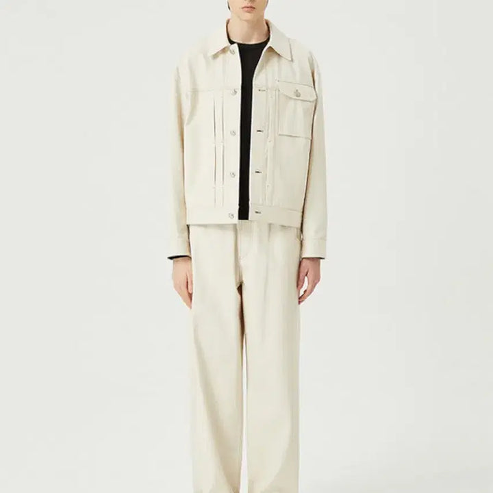 [BUNJANG] Comgen Cotton Trucker Jacket / 컴젠 코튼 트러거 자켓