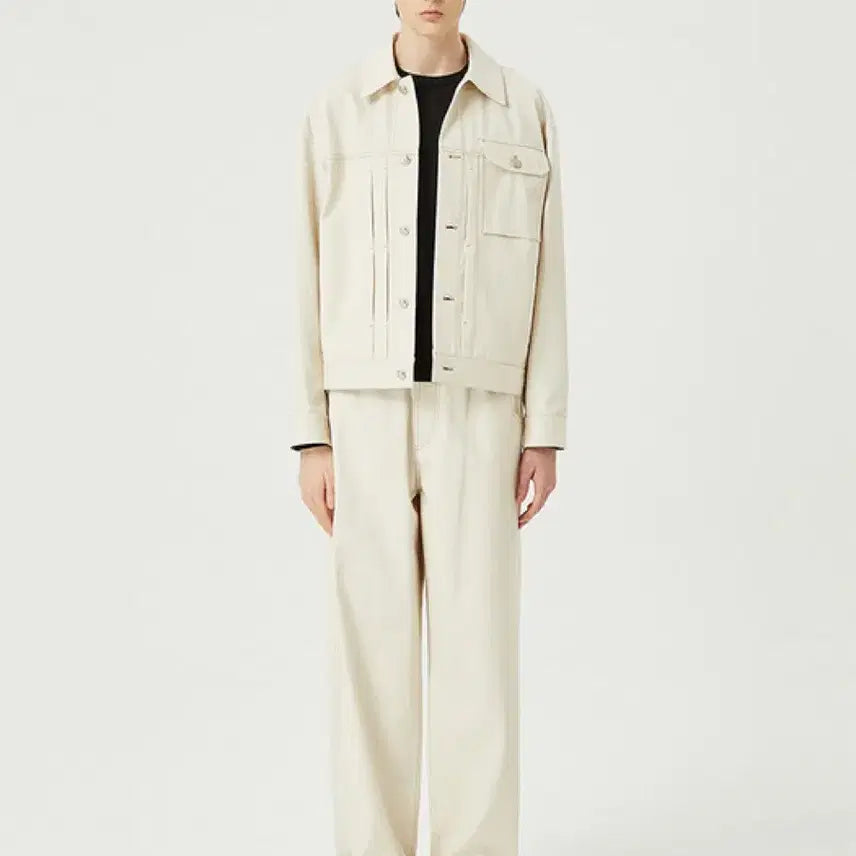 [BUNJANG] Comgen Cotton Trucker Jacket / 컴젠 코튼 트러거 자켓