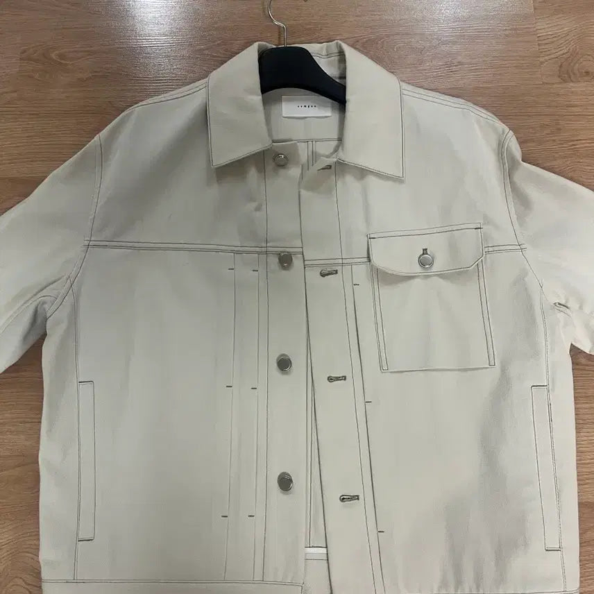 [BUNJANG] Comgen Cotton Trucker Jacket / 컴젠 코튼 트러거 자켓