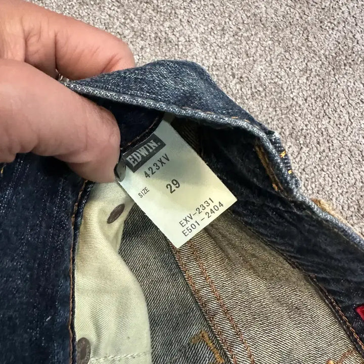[BUNJANG] Edwin 423XV Exclusive Vintage Denim (29) / 에드윈 423XV 익스클루시브 빈티지 데님(29)
