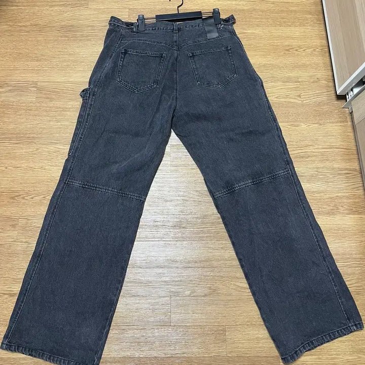 [BUNJANG] Noir Utility Cargo Wide Pants Gray 48 / 노이어 유틸리티 카고 와이드 팬츠 그레이 48