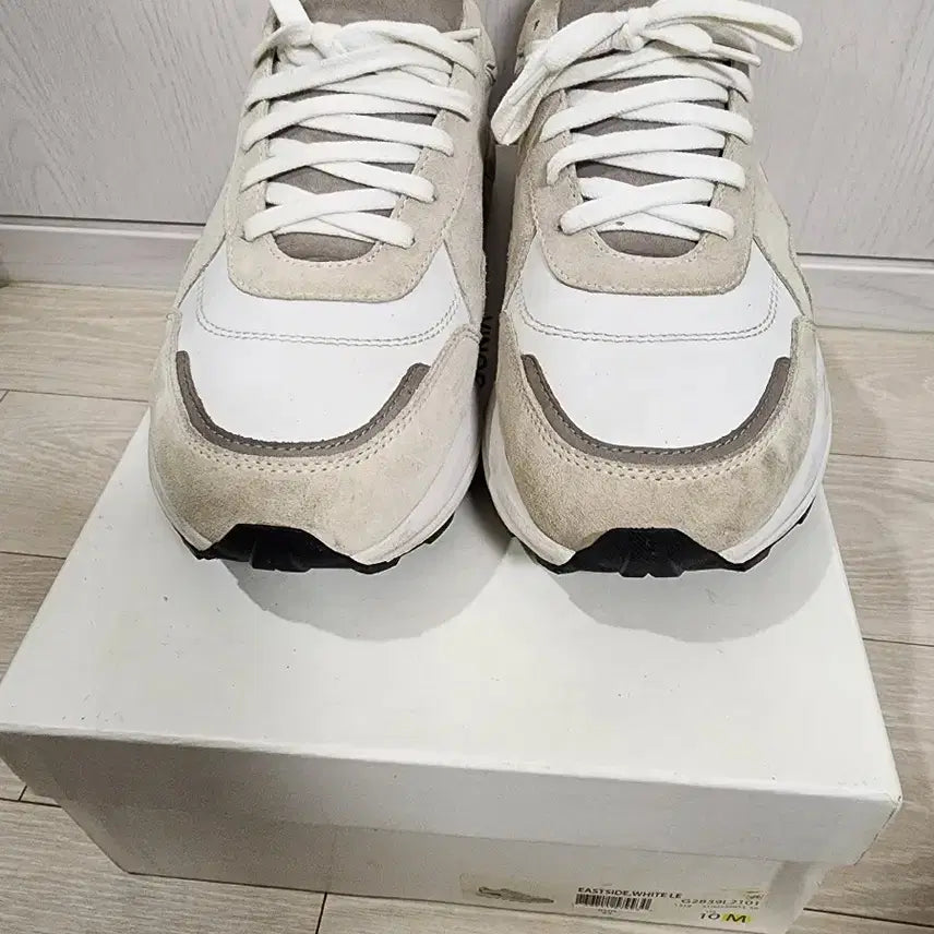 [SOLD OUT] Vince 빈스 비브람 EASTSIDE 이스트사이드 화이트 레더 스니커즈