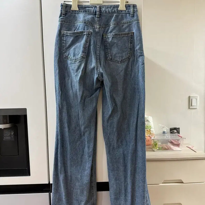 [BUNJANG] Mid-Wash Straight Leg Denim Pants / (5/26까지 중청) 일자 청바지 데님팬츠