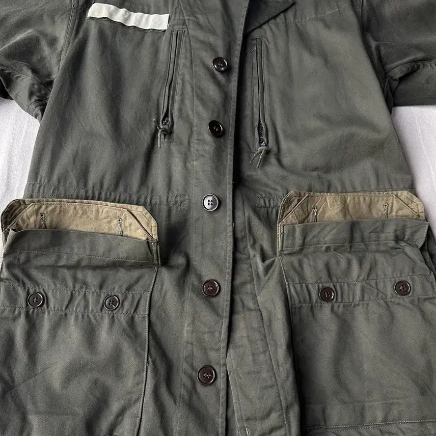 [BUNJANG] French Army M64 Field Jacket 1968 / 프랑스군 M64 야상 필드자켓 1968년 초기형