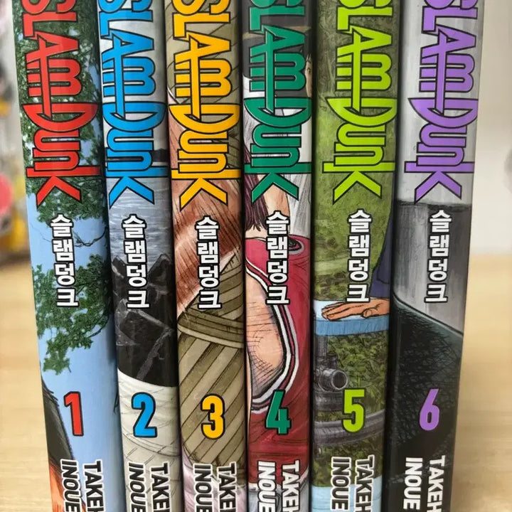 [BUNJANG] Slam Dunk New Edition 1-6 Volume Set / 슬램덩크 만화책 신장재편판 1-6권 세트